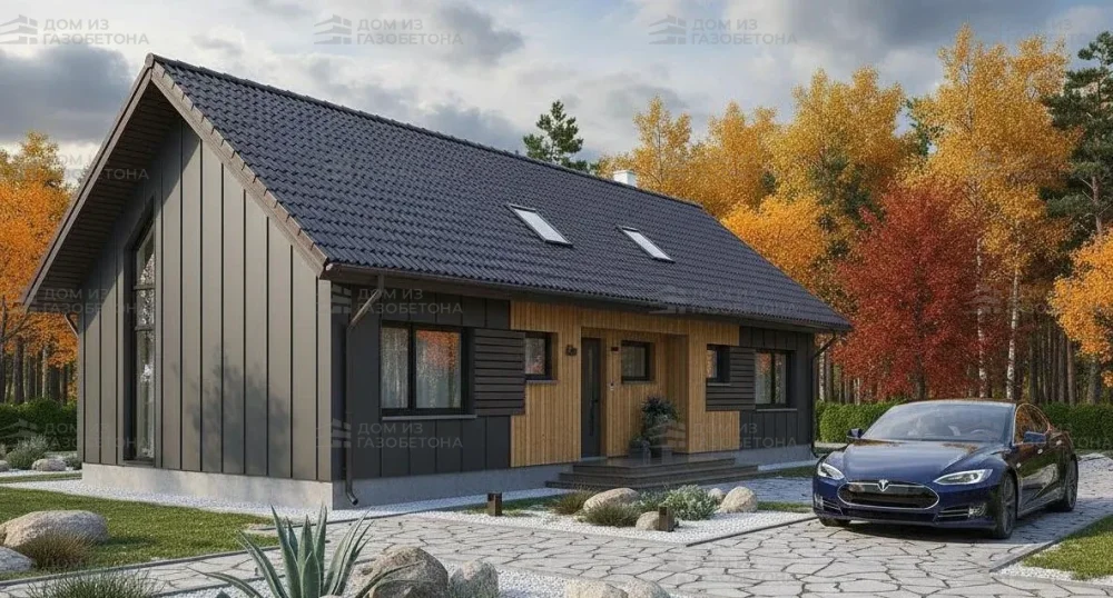 Проект Двухэтажный дом 15 на 11, 191 м2