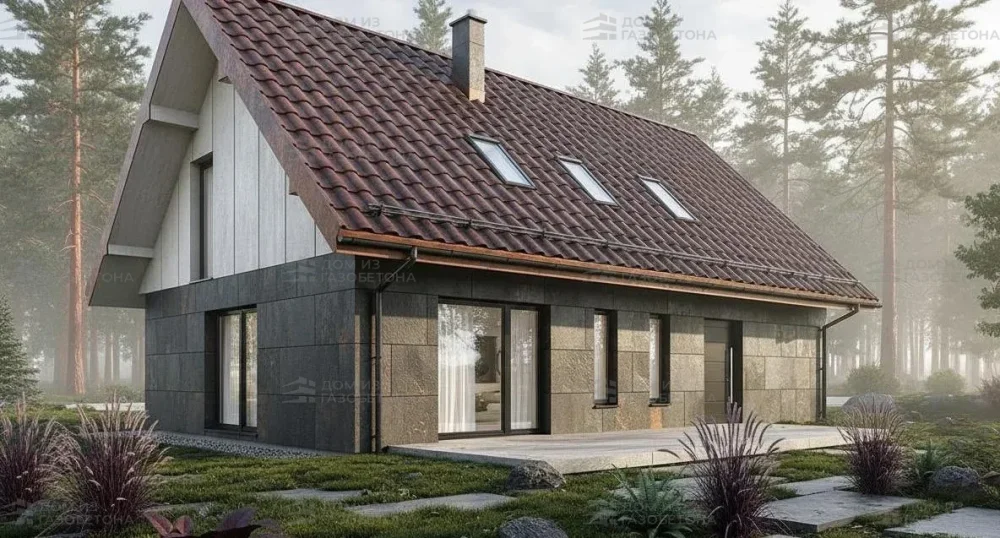 Проект Двухэтажный дом 14 на 9, 152 м2