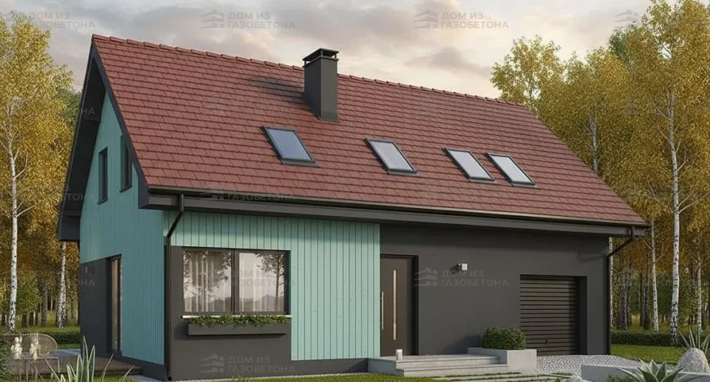 Проект Двухэтажный дом 9 на 13, 151 м2